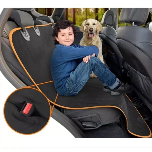 Deluxe Camo Dog Car Seat Cover - Image 5
