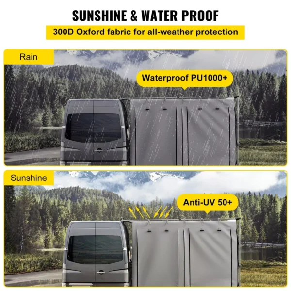 Heavy-Duty Car Awning Room with PVC Floor - Image 6