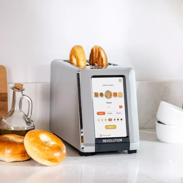 2-Slice High-Speed Smart Toaster with Touchscreen & Panini Mode - Image 2