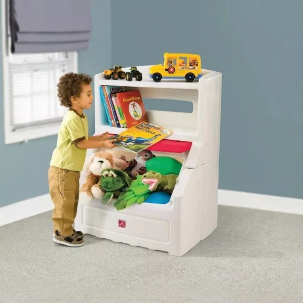 Step2 Lift & Hide Kids Plastic Storage Bin Toy Organizer - Image 7