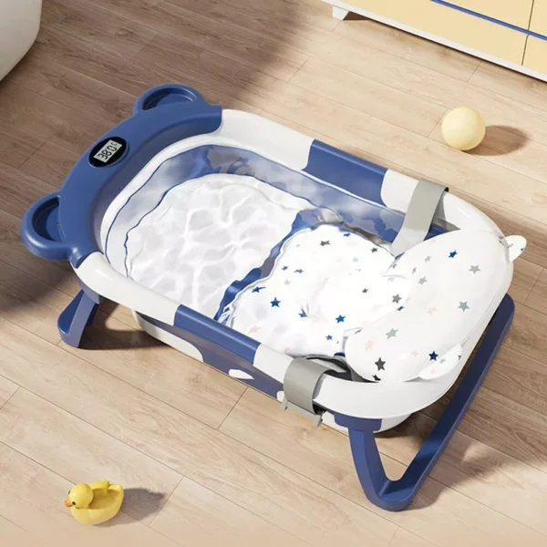 Foldable Silicone Baby Bathtub - Image 4